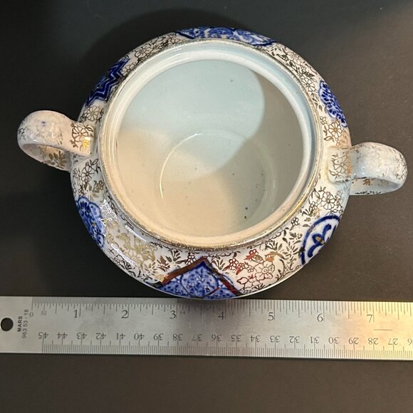 Very Rare Fenton Osaka sugar bowl from 1910- great condition - Picture 9 of 11